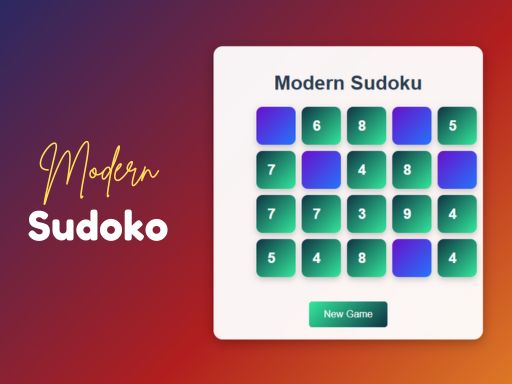 Modern Sudoku – Sudoku, but make it stylish!